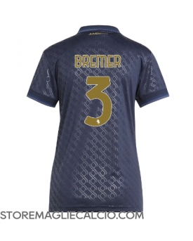 Juventus Gleison Bremer #3 Maglia Gara Terza Repliche 2024-25 Donna